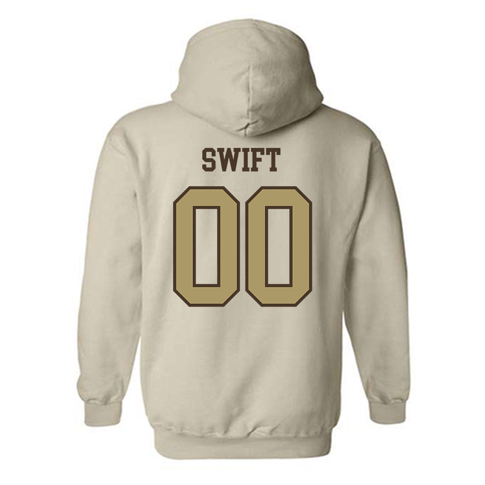 SMSU - NCAA Football : Gunnar Swift - Classic Shersey Hooded Sweatshirt-1
