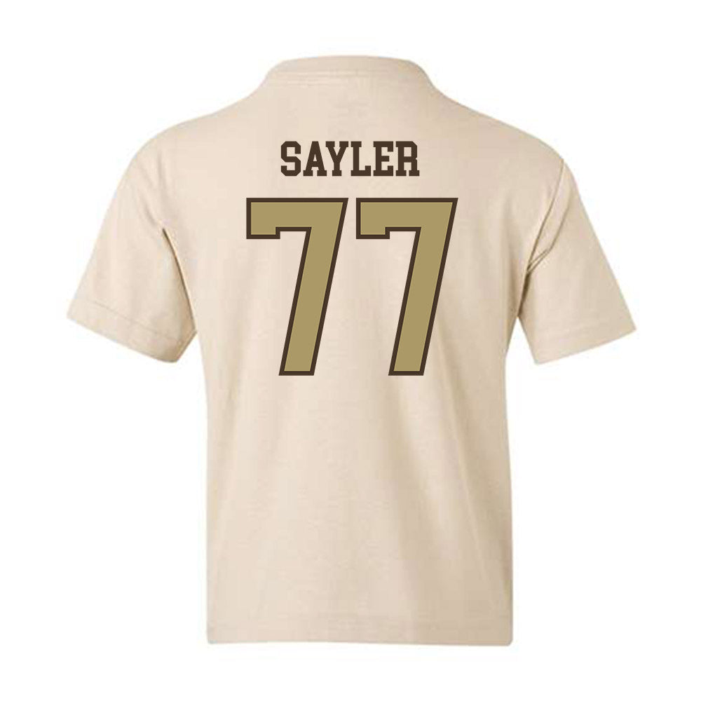 SMSU - NCAA Football : Nathan Sayler - Classic Shersey Youth T-Shirt-1