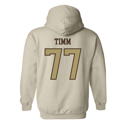 SMSU - NCAA Football : Josh Timm - Classic Shersey Hooded Sweatshirt-1