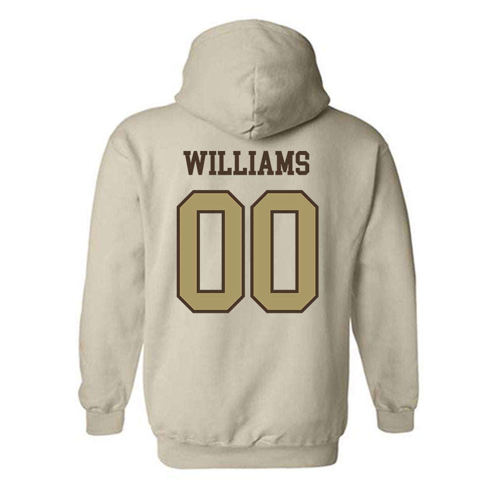 SMSU - NCAA Football : Jacob Williams - Classic Shersey Hooded Sweatshirt-1