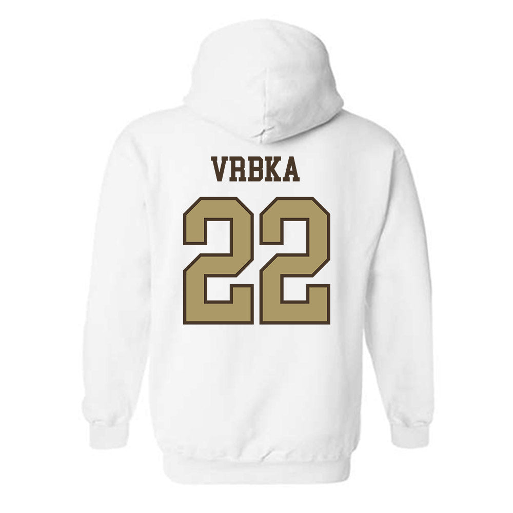 SMSU - NCAA Football : Coy Vrbka - Classic Shersey Hooded Sweatshirt-1