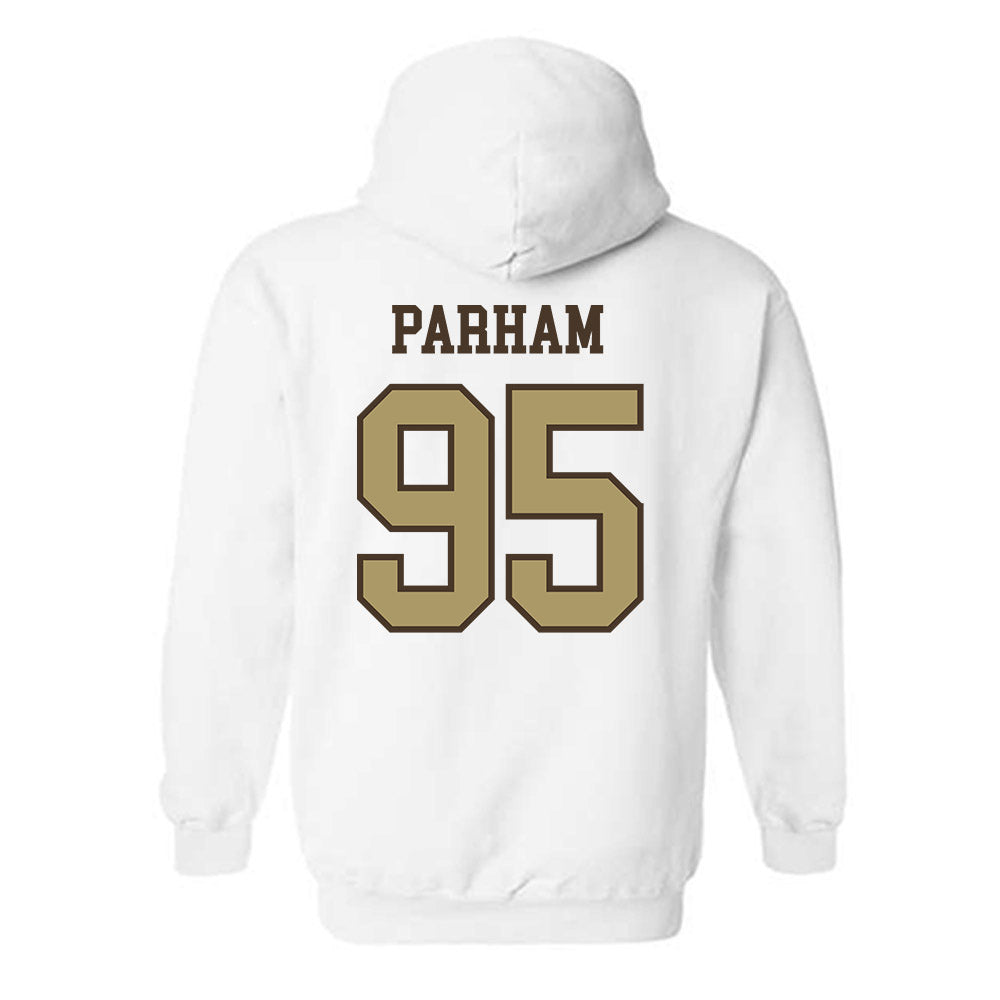 SMSU - NCAA Football : Jojo Parham - Classic Shersey Hooded Sweatshirt-1