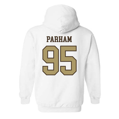 SMSU - NCAA Football : Jojo Parham - Classic Shersey Hooded Sweatshirt-1