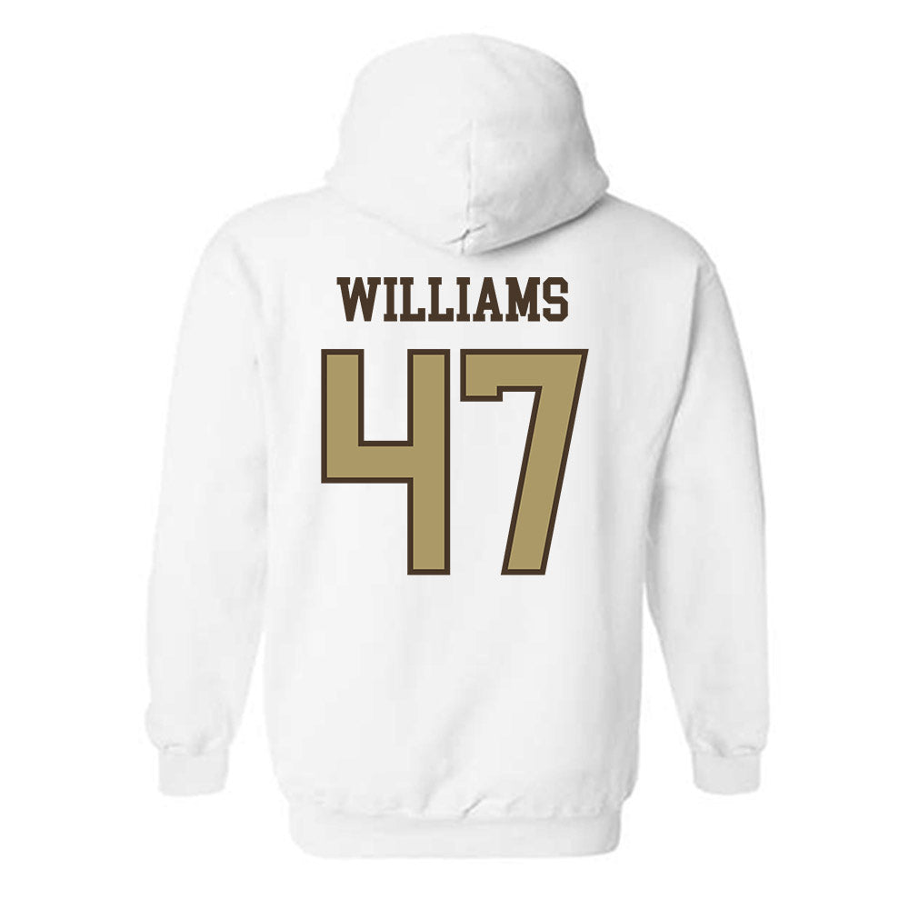 SMSU - NCAA Football : Jacob Williams - Classic Shersey Hooded Sweatshirt-1