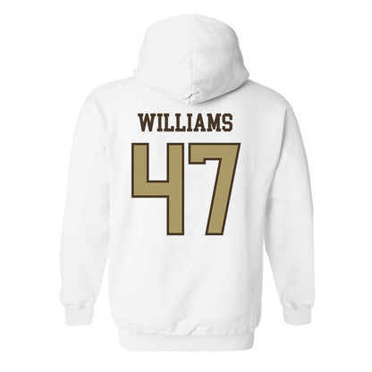 SMSU - NCAA Football : Jacob Williams - Classic Shersey Hooded Sweatshirt-1