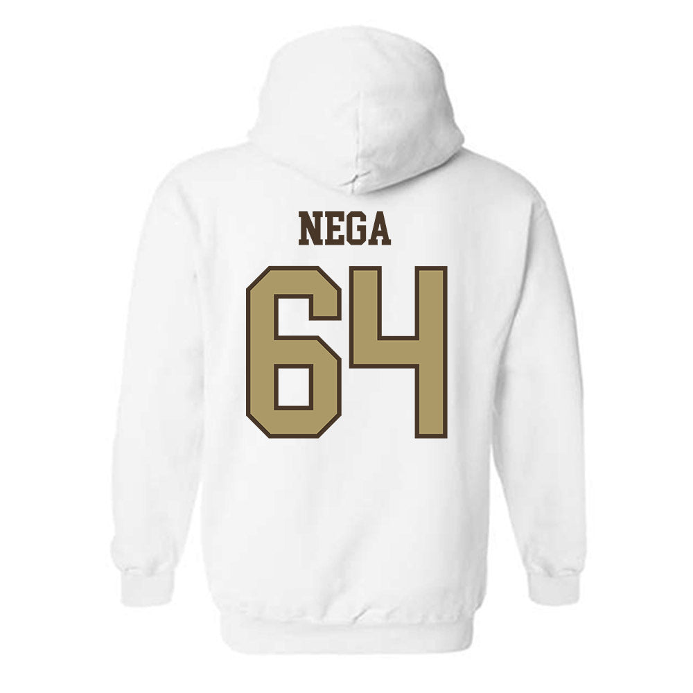 SMSU - NCAA Football : Tedros Nega - Classic Shersey Hooded Sweatshirt-1