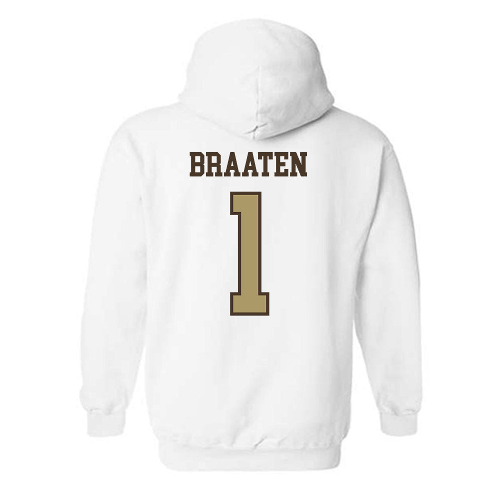 SMSU - NCAA Men's Basketball : Jakob Braaten - Classic Shersey Hooded Sweatshirt-1