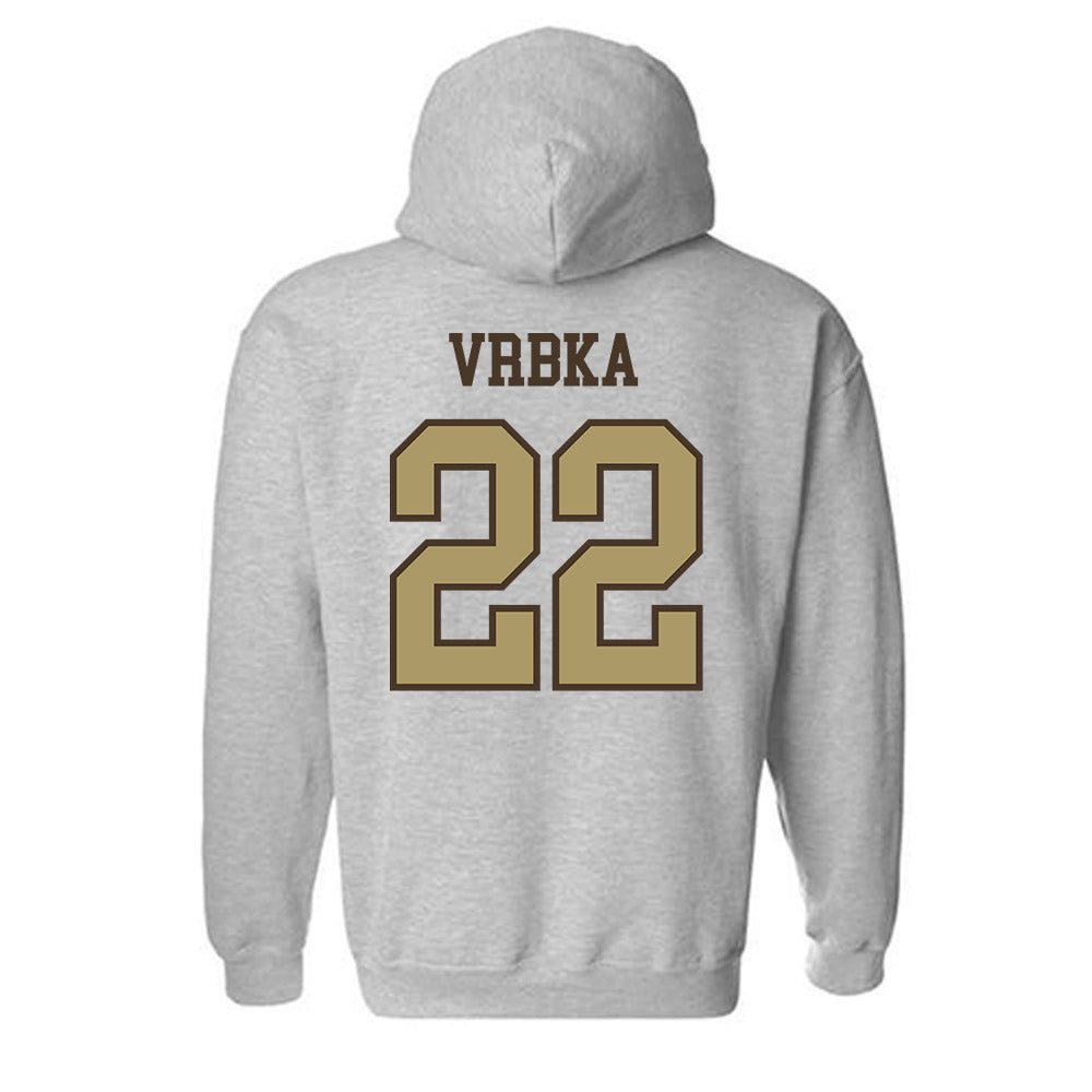 SMSU - NCAA Football : Coy Vrbka - Classic Shersey Hooded Sweatshirt-1