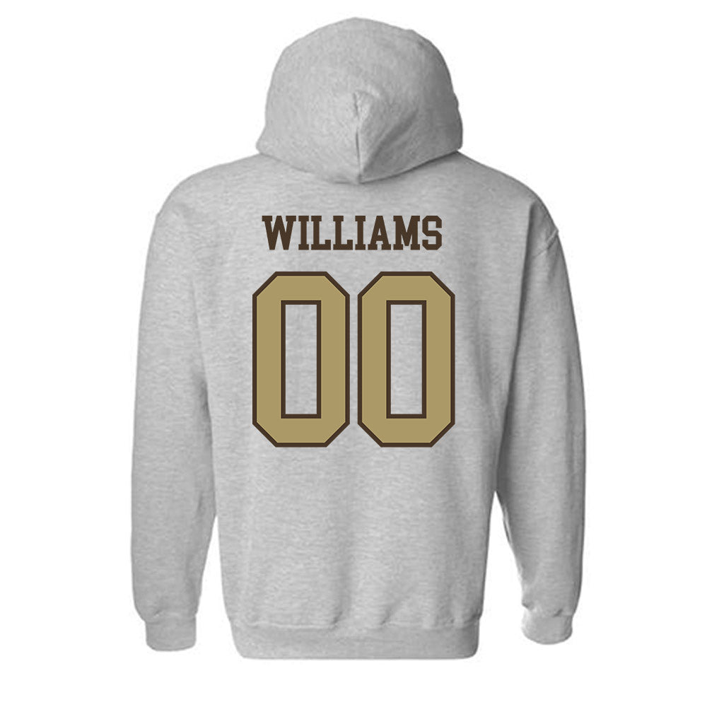 SMSU - NCAA Football : Jacob Williams - Classic Shersey Hooded Sweatshirt-1