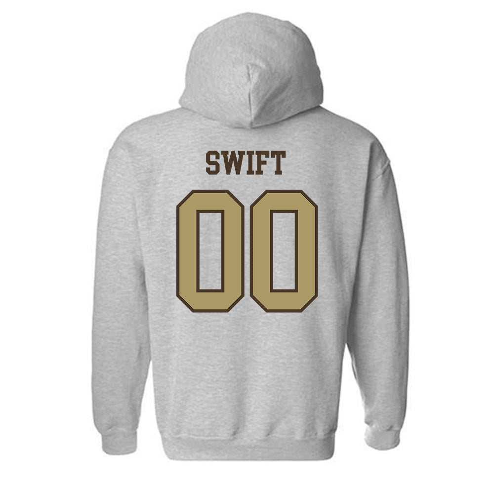 SMSU - NCAA Football : Gunnar Swift - Classic Shersey Hooded Sweatshirt-1