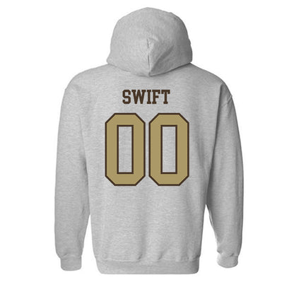 SMSU - NCAA Football : Gunnar Swift - Classic Shersey Hooded Sweatshirt-1