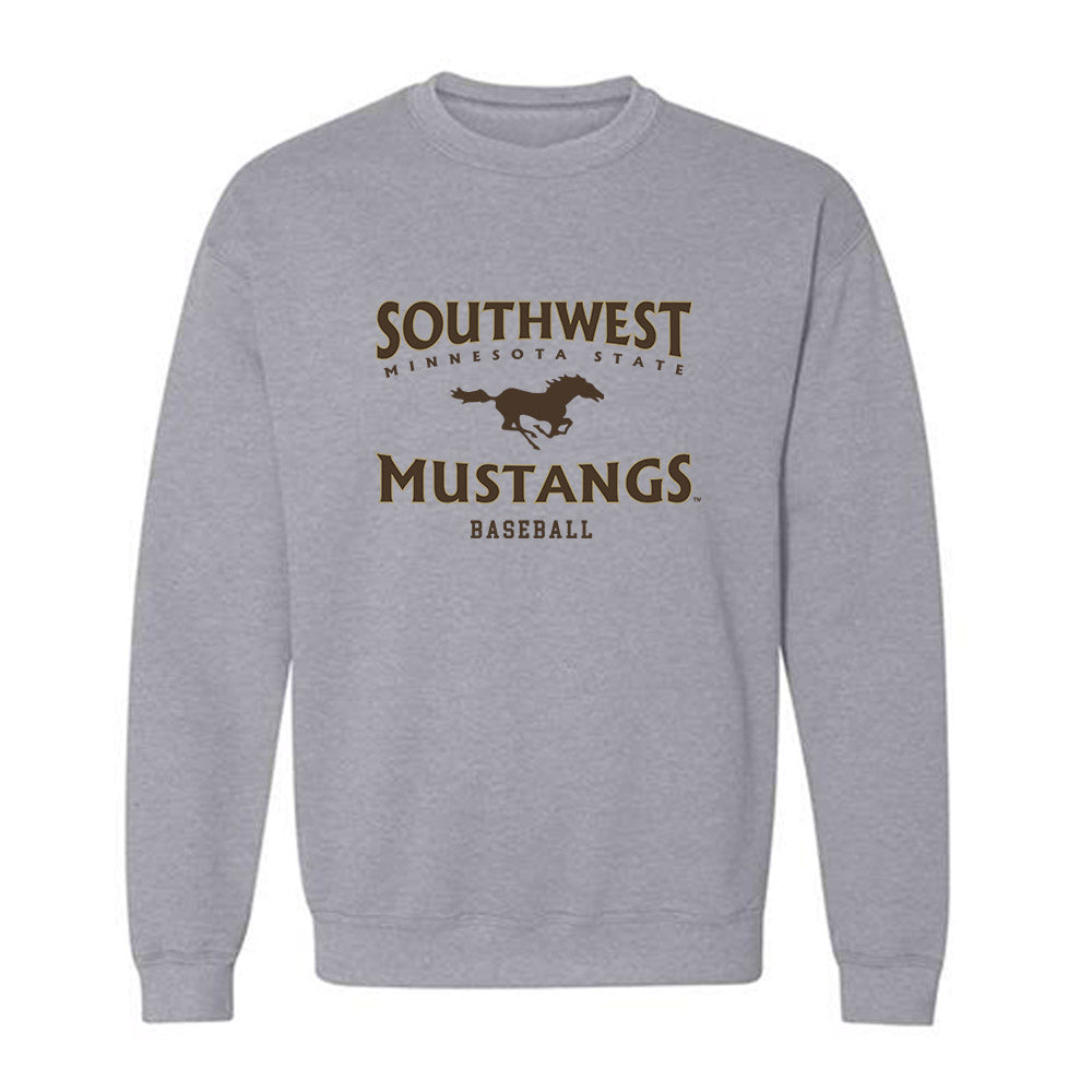 SMSU - NCAA Baseball : Ryan Bell - Classic Shersey Crewneck Sweatshirt-0