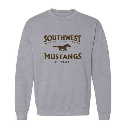 SMSU - NCAA Football : Nathan Sayler - Classic Shersey Crewneck Sweatshirt-0
