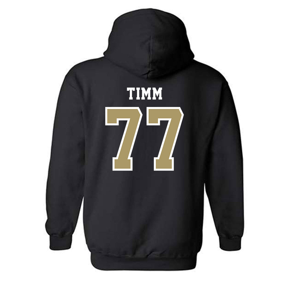 SMSU - NCAA Football : Josh Timm - Classic Shersey Hooded Sweatshirt-1