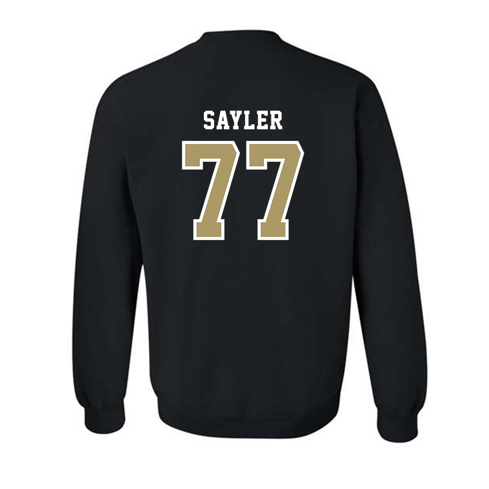 SMSU - NCAA Football : Nathan Sayler - Classic Shersey Crewneck Sweatshirt-1