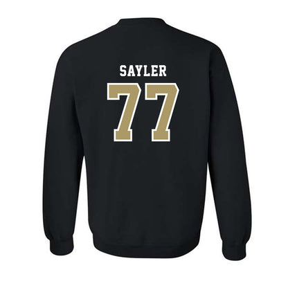 SMSU - NCAA Football : Nathan Sayler - Classic Shersey Crewneck Sweatshirt-1