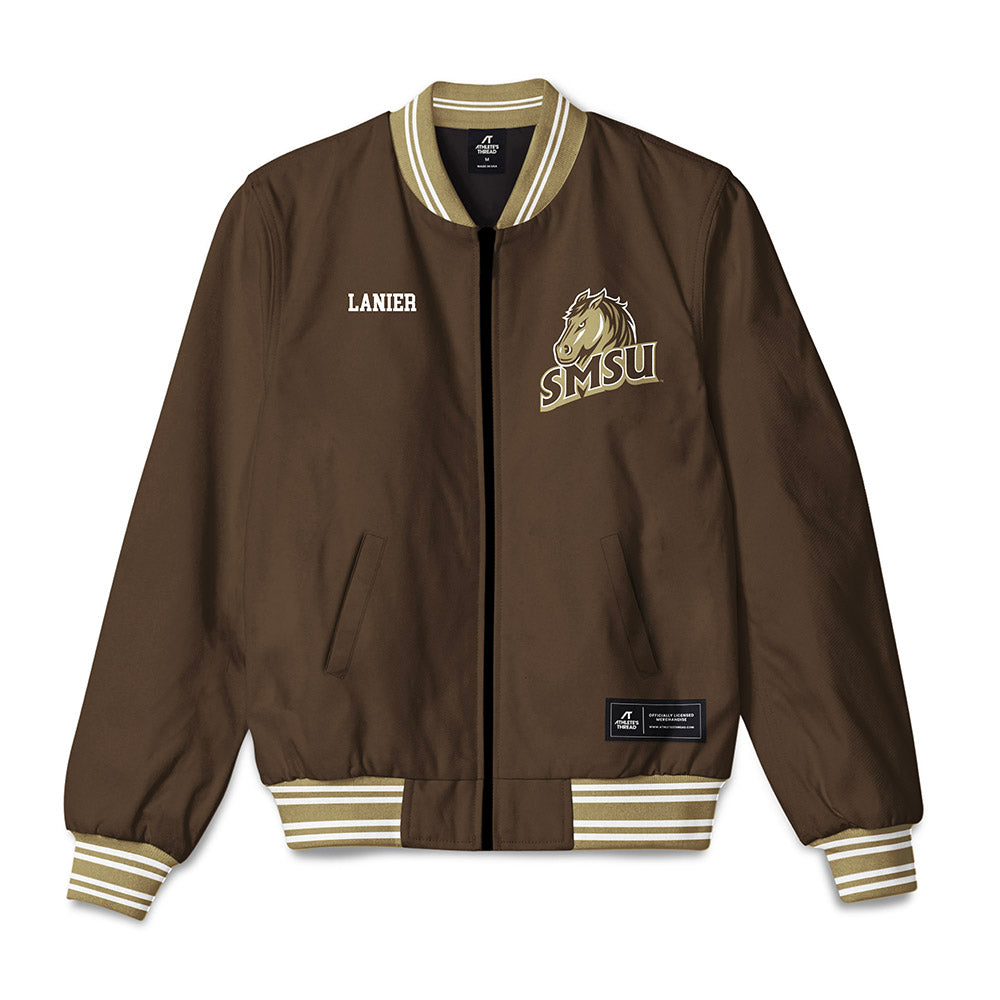 SMSU - NCAA Women's Track & Field : Zaniyah Lanier - Bomber Jacket-0