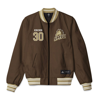 SMSU - NCAA Men's Basketball : Reece Kircher - Bomber Jacket-0