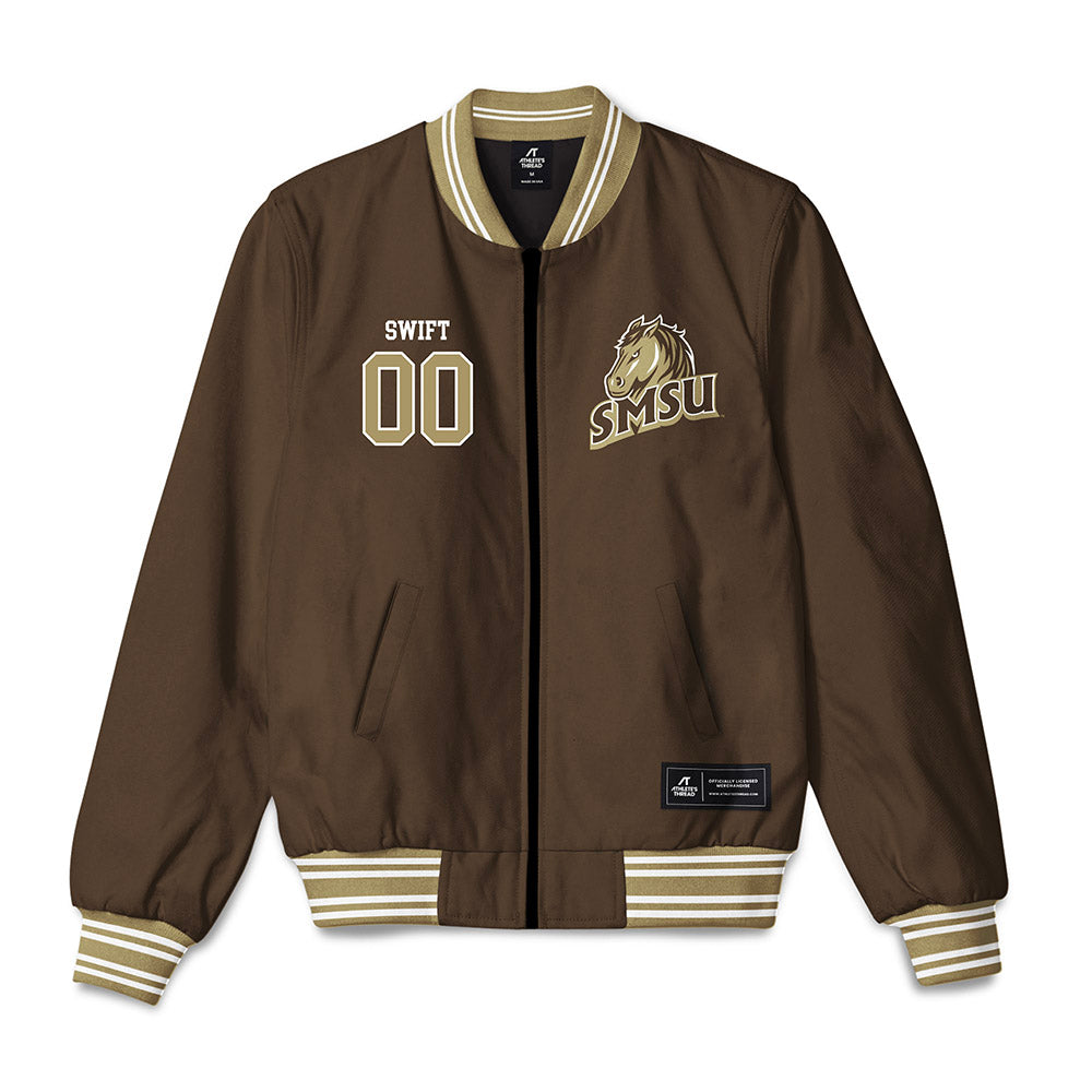 SMSU - NCAA Football : Gunnar Swift - Bomber Jacket-0