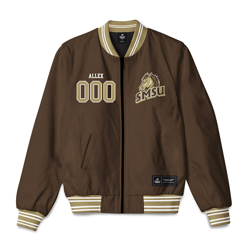 SMSU - NCAA Football : Jacob Allex - Bomber Jacket-0