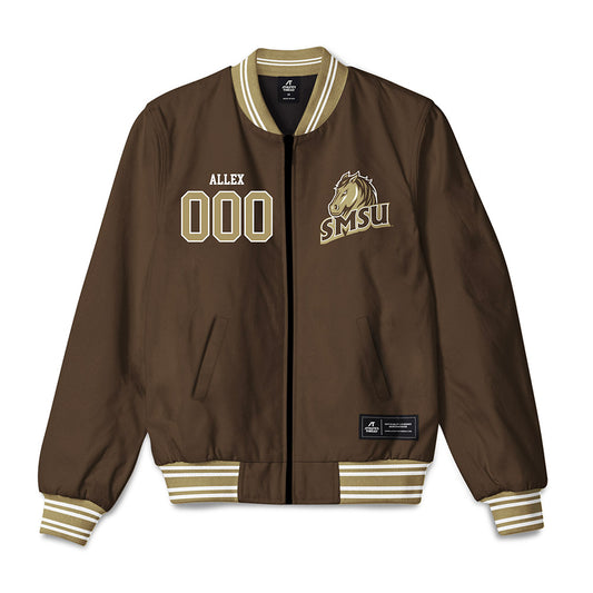 SMSU - NCAA Football : Jacob Allex - Bomber Jacket-0