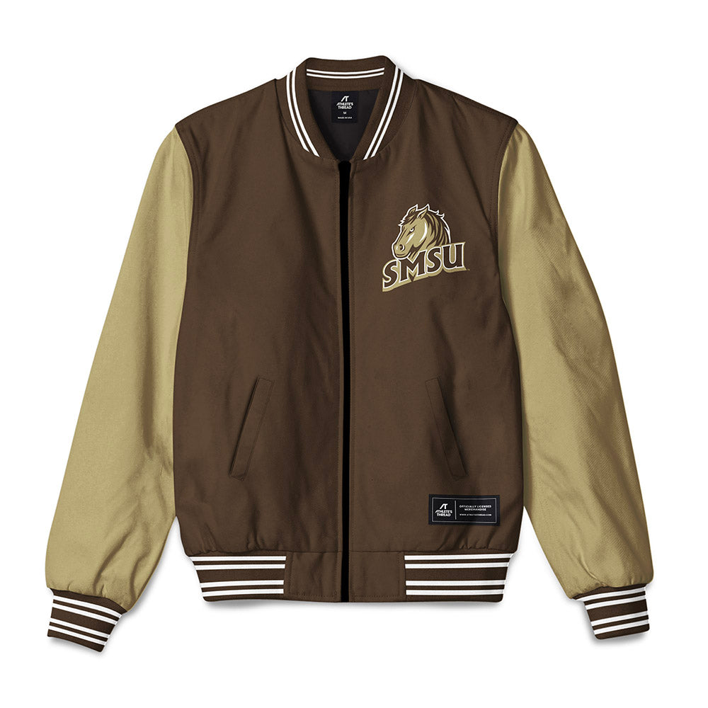 SMSU - NCAA Women's Soccer : Karla Paredes - Bomber Jacket-0