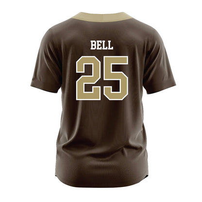 SMSU - NCAA Baseball : Ryan Bell - Brown Jersey-1