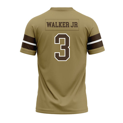 SMSU - NCAA Football : Sylvester Walker Jr - Brown Premium Football Jersey-1