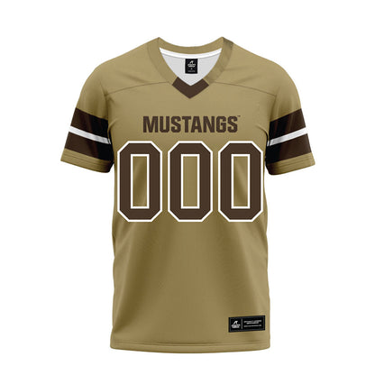 SMSU - NCAA Football : Jacob Allex - Brown Premium Football Jersey-0