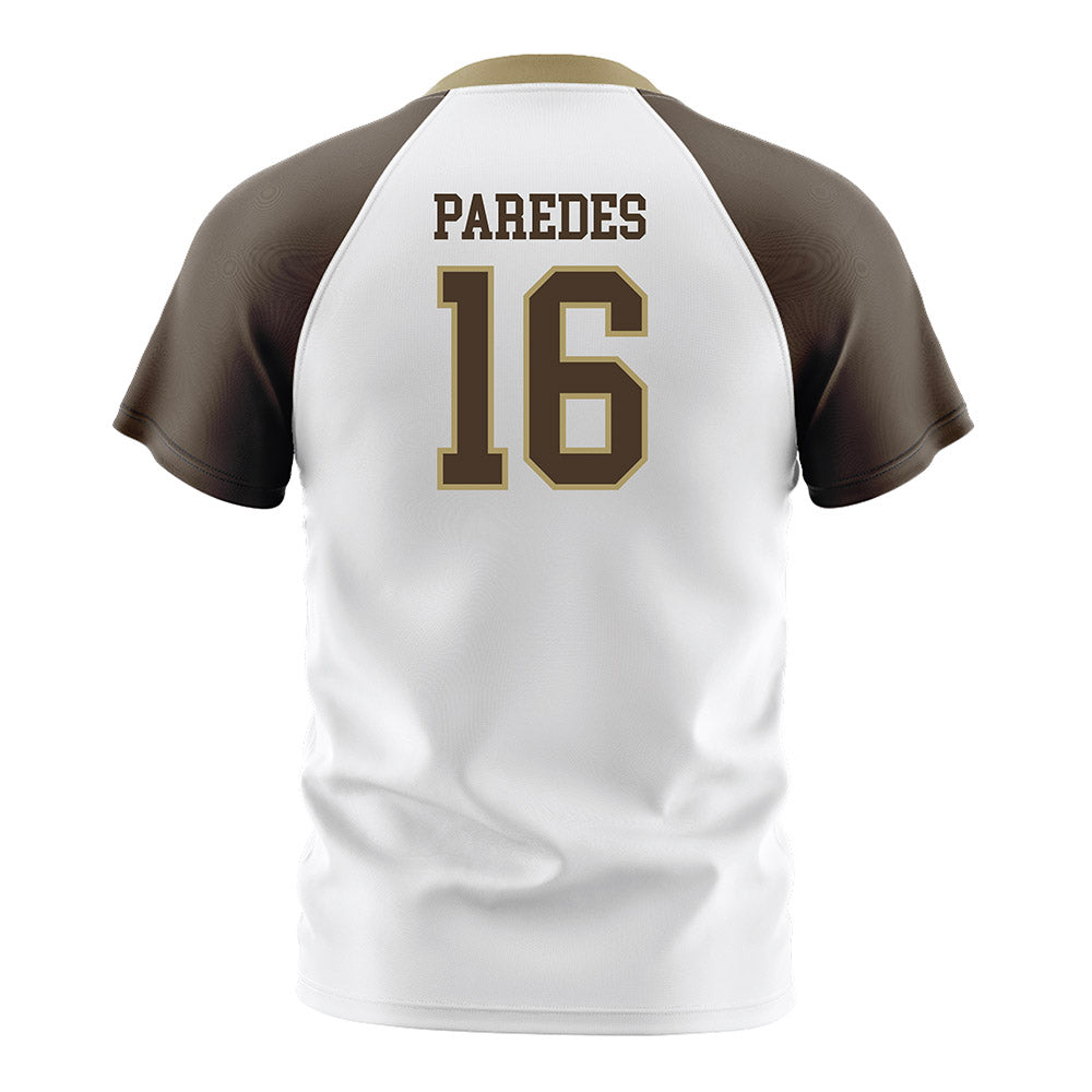 SMSU - NCAA Women's Soccer : Karla Paredes - White Soccer Jersey-1
