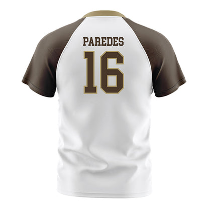 SMSU - NCAA Women's Soccer : Karla Paredes - White Soccer Jersey-1