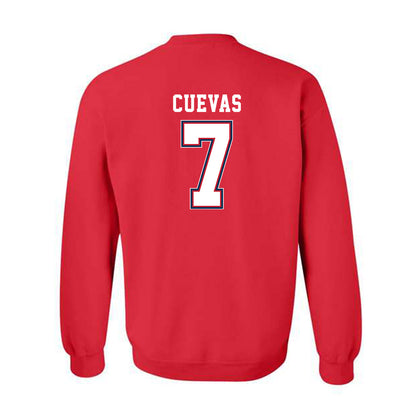 Utah Tech - NCAA Men's Soccer : Samir Cuevas - Classic Shersey Crewneck Sweatshirt-1