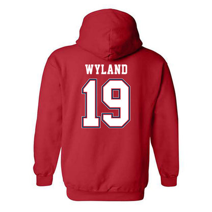 Utah Tech - NCAA Baseball : Brandon Wyland - Classic Shersey Hooded Sweatshirt-1