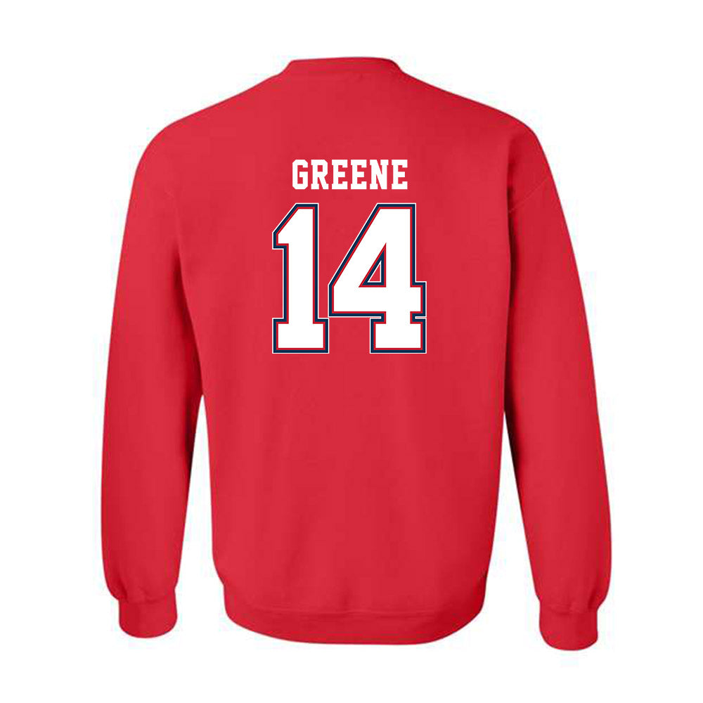 Utah Tech - NCAA Football : Will Greene - Classic Shersey Crewneck Sweatshirt-1