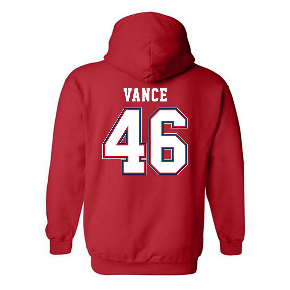 Utah Tech - NCAA Football : Andrew Vance - Classic Shersey Hooded Sweatshirt-1