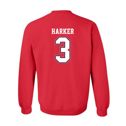 Utah Tech - NCAA Men's Basketball : Boston Harker - Classic Shersey Crewneck Sweatshirt-1