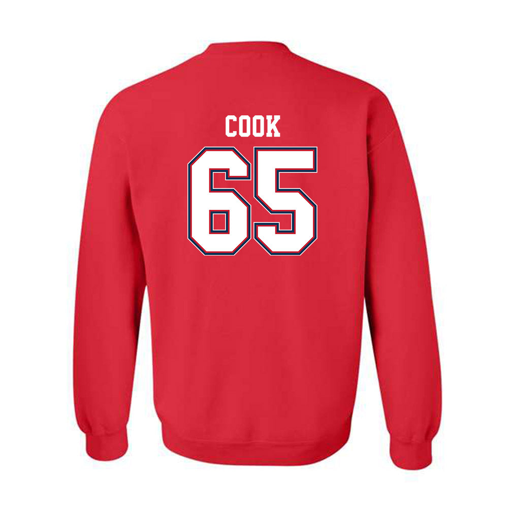 Utah Tech - NCAA Football : Zayden Cook - Classic Shersey Crewneck Sweatshirt-1
