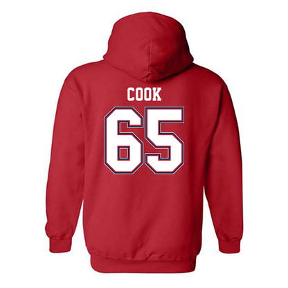 Utah Tech - NCAA Football : Zayden Cook - Classic Shersey Hooded Sweatshirt-1