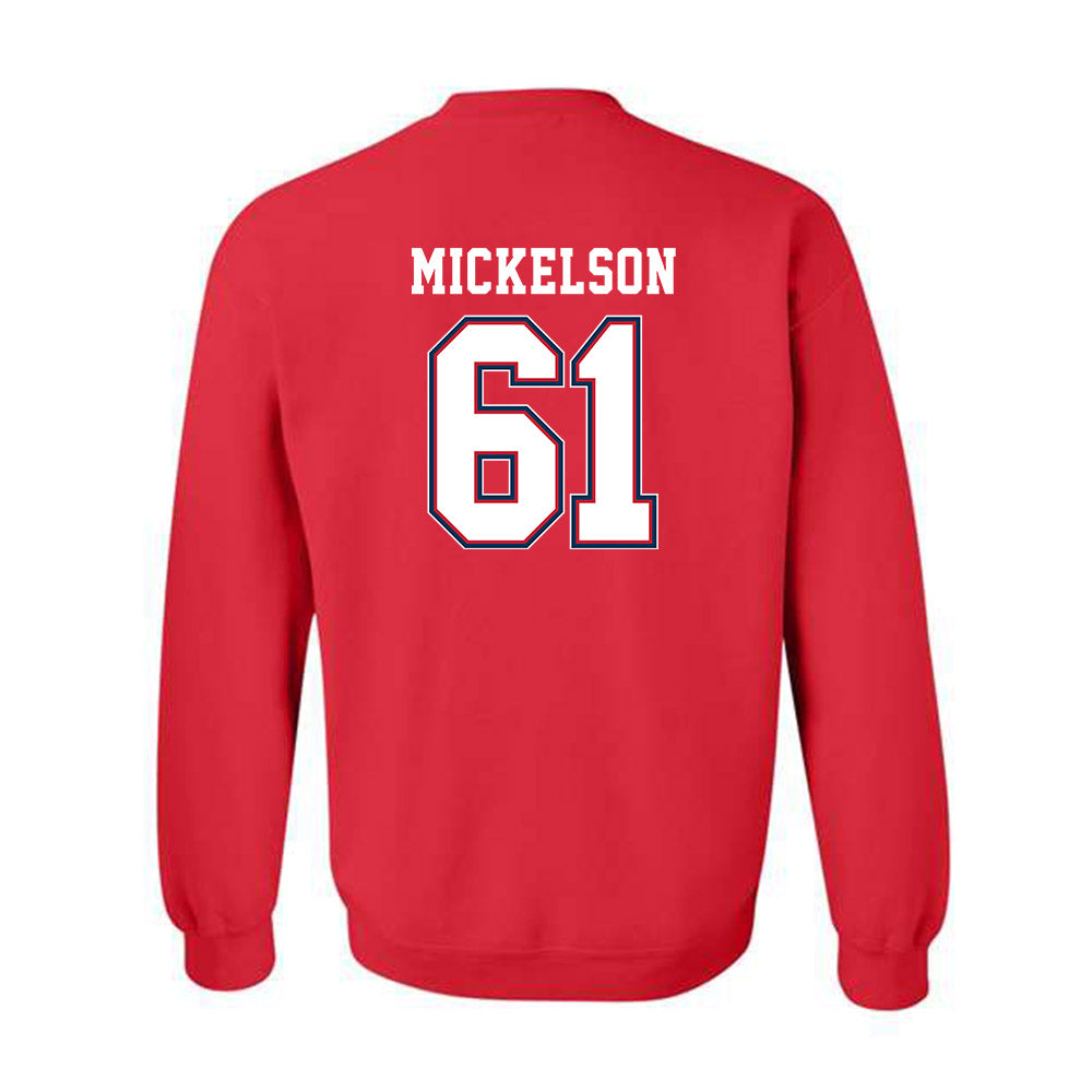 Utah Tech - NCAA Football : Connor Mickelson - Classic Shersey Crewneck Sweatshirt-1