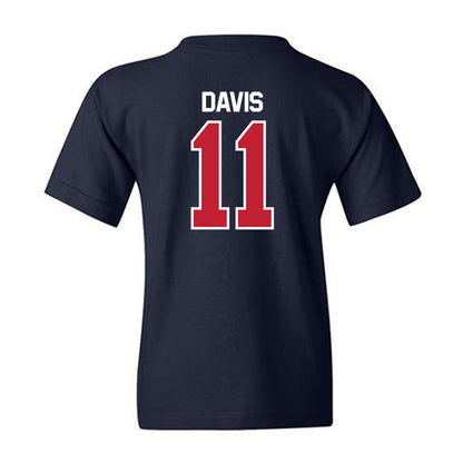 Utah Tech - NCAA Men's Basketball : Tanner Davis - Classic Shersey Youth T-Shirt-1