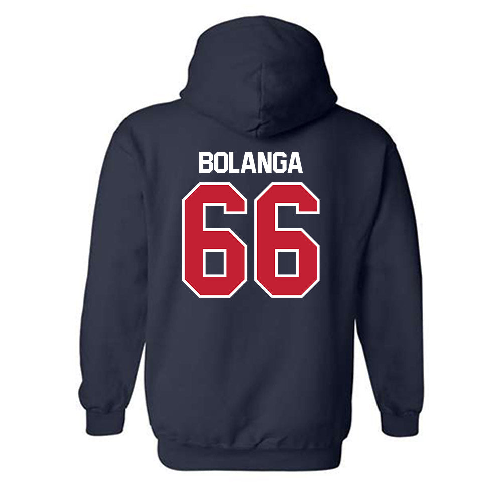 Utah Tech - NCAA Men's Basketball : Noah Bolanga - Classic Shersey Hooded Sweatshirt-1
