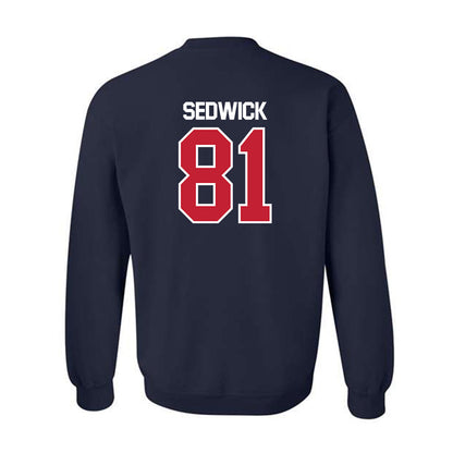 Utah Tech - NCAA Football : Davyn Sedwick - Classic Shersey Crewneck Sweatshirt-1
