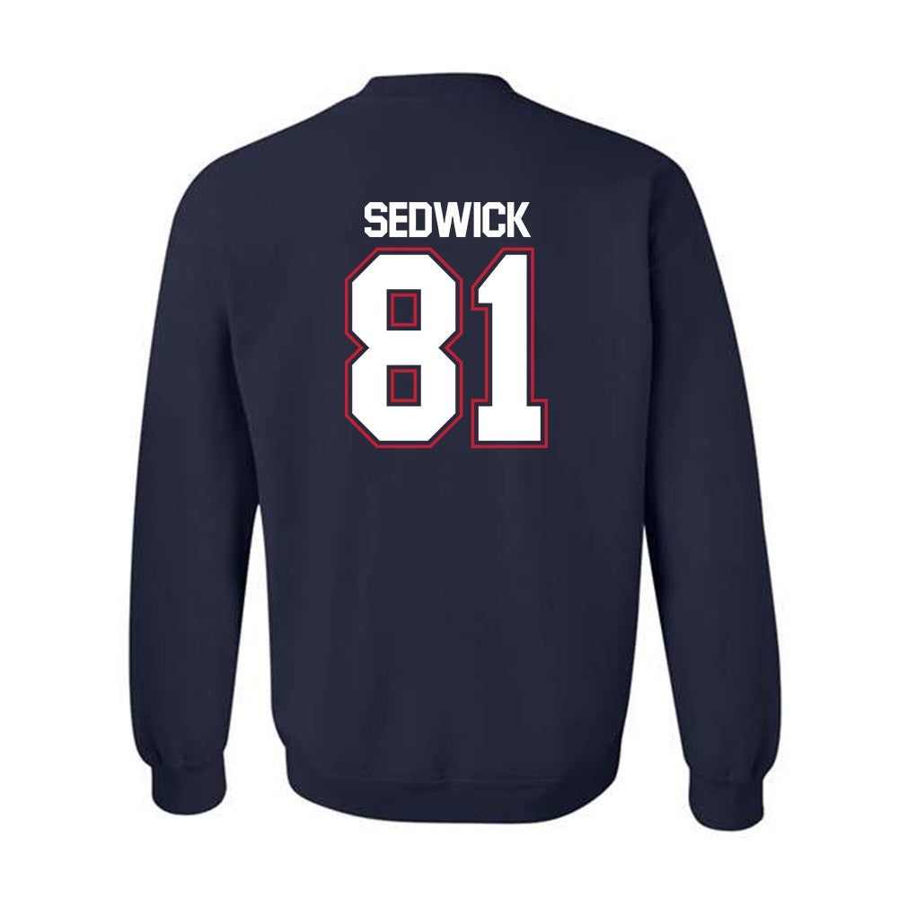 Utah Tech - NCAA Football : Davyn Sedwick - Classic Shersey Crewneck Sweatshirt-3