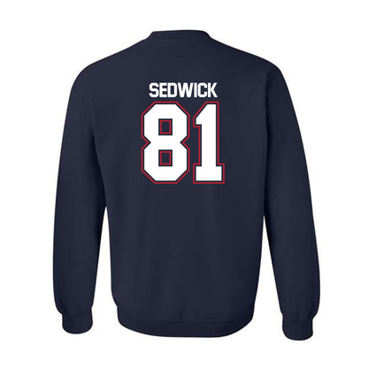 Utah Tech - NCAA Football : Davyn Sedwick - Classic Shersey Crewneck Sweatshirt-3