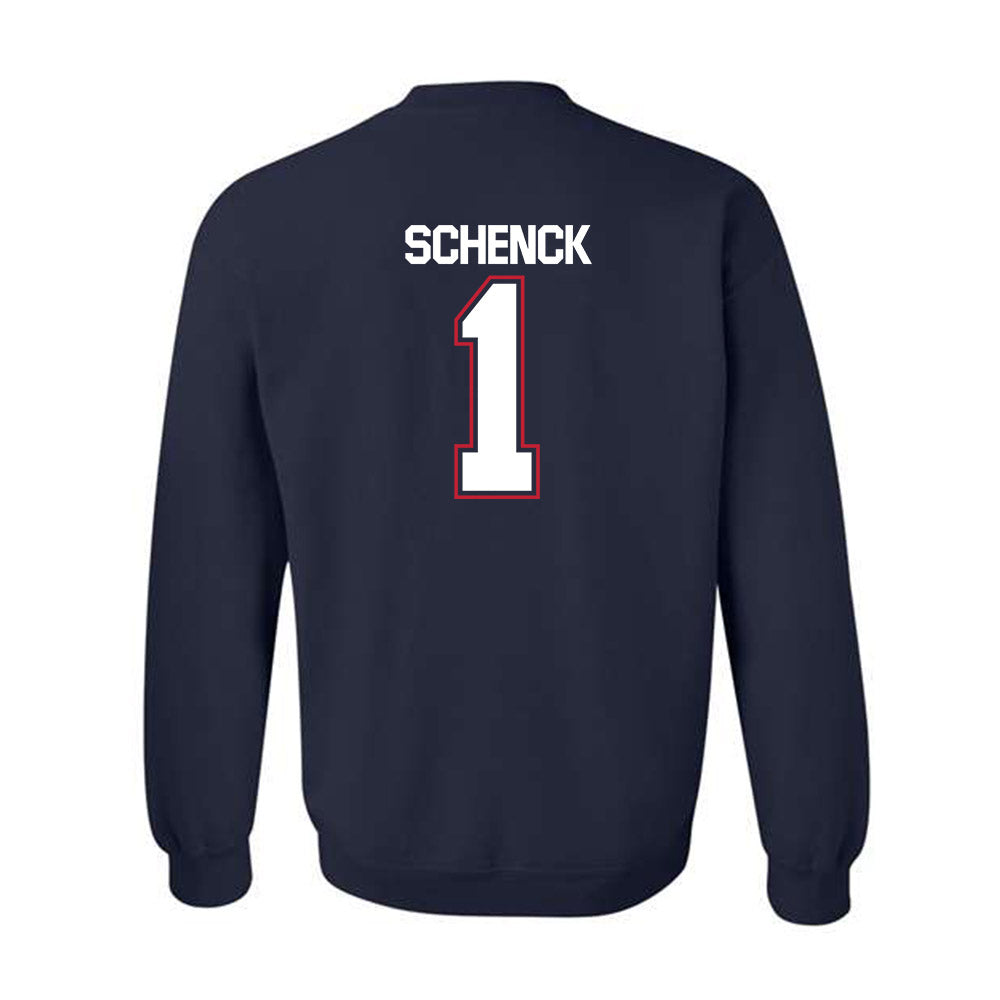Utah Tech - NCAA Men's Basketball : Hunter Schenck - Classic Shersey Crewneck Sweatshirt-3