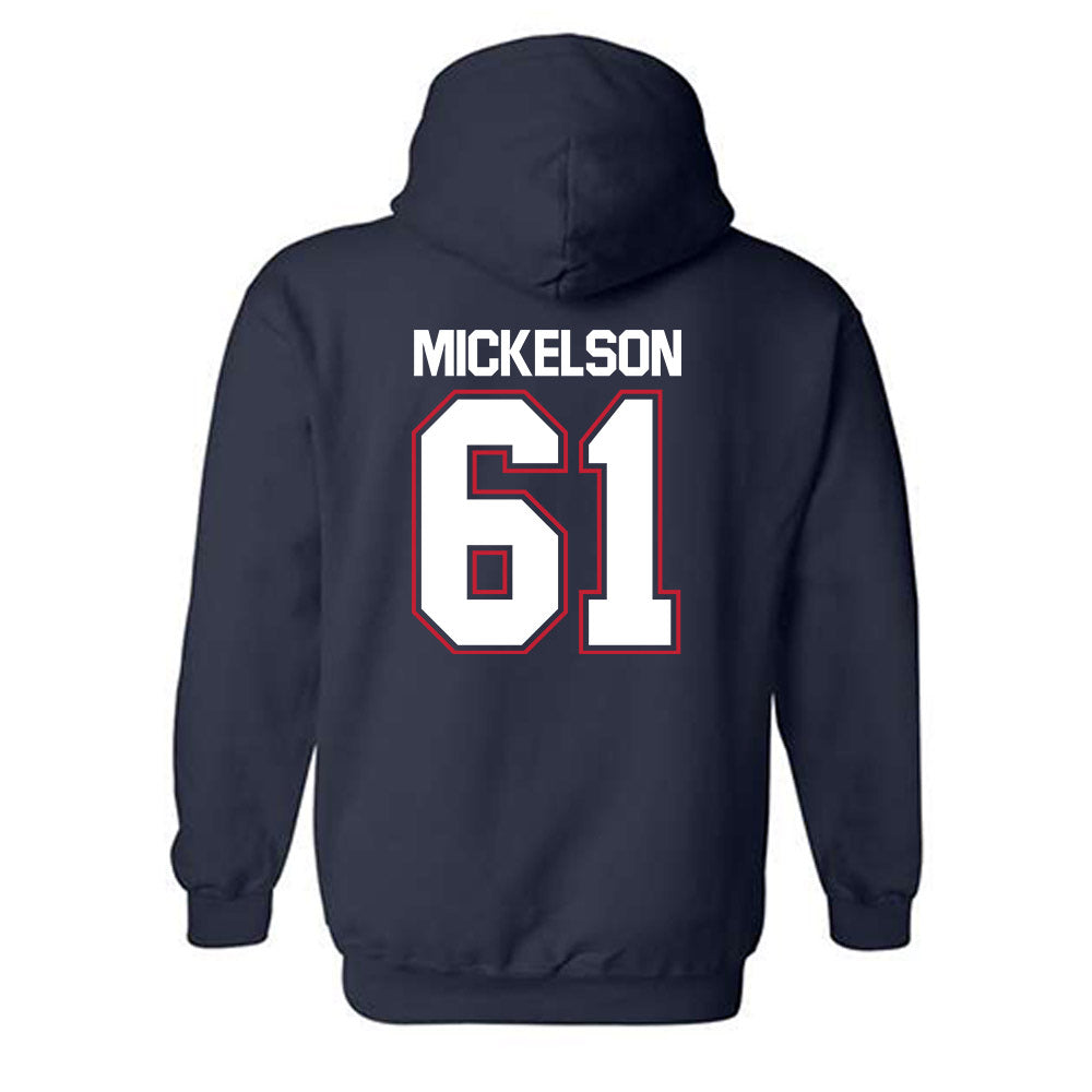 Utah Tech - NCAA Football : Connor Mickelson - Classic Shersey Hooded Sweatshirt-1
