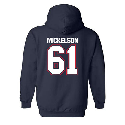 Utah Tech - NCAA Football : Connor Mickelson - Classic Shersey Hooded Sweatshirt-1
