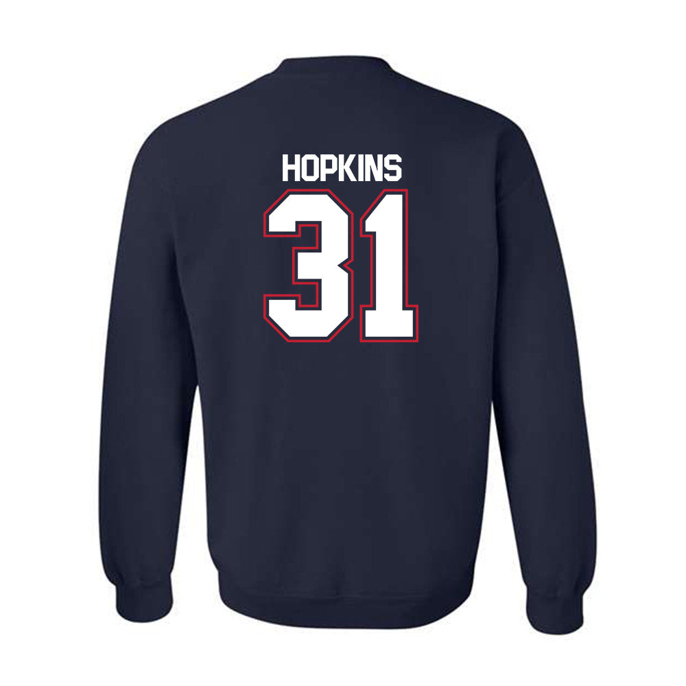 Utah Tech - NCAA Men's Soccer : Alemayehu Hopkins - Classic Shersey Crewneck Sweatshirt-3