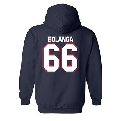 Utah Tech - NCAA Men's Basketball : Noah Bolanga - Classic Shersey Hooded Sweatshirt-1