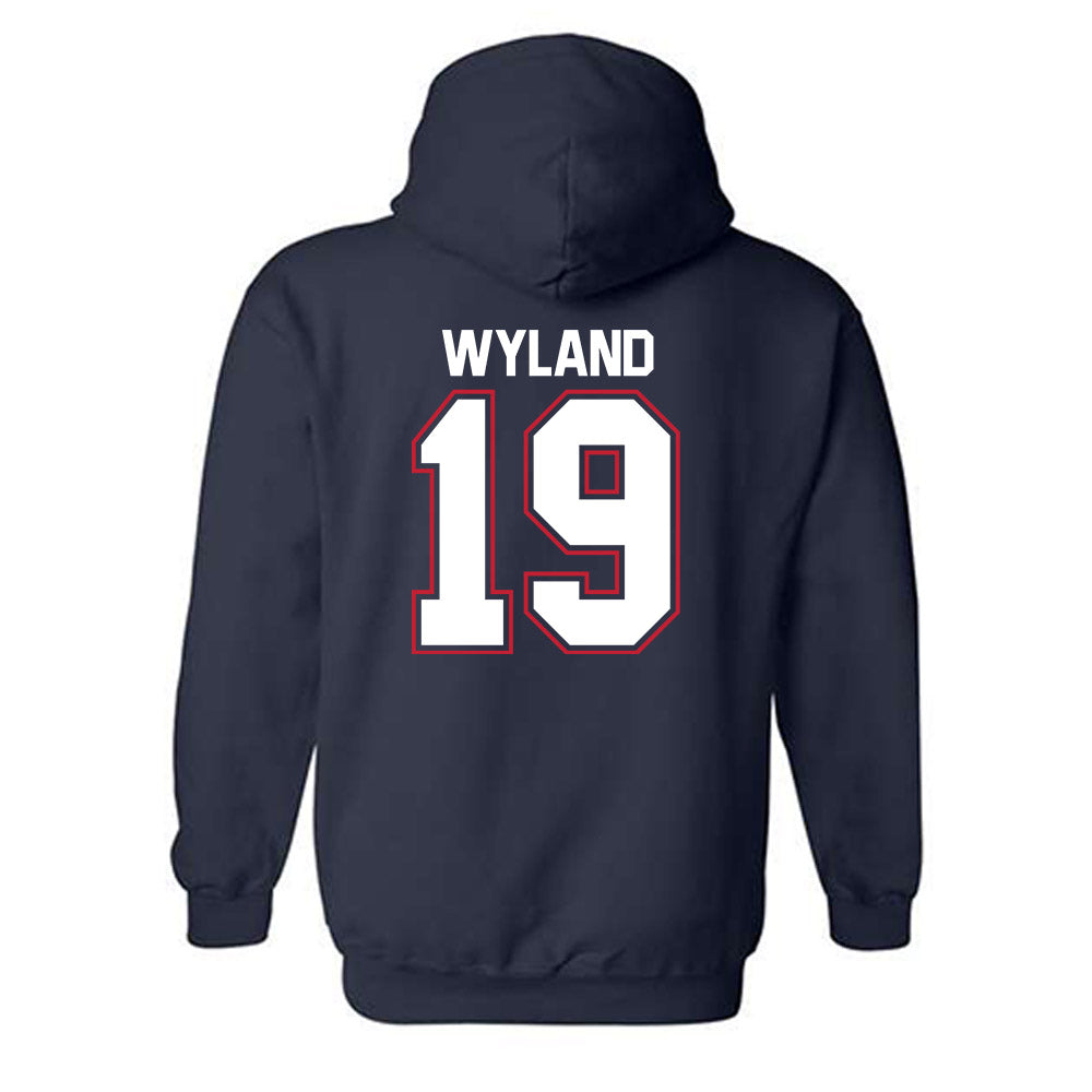 Utah Tech - NCAA Baseball : Brandon Wyland - Classic Shersey Hooded Sweatshirt-1